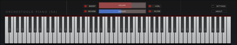 PIANO SA - free Digital piano plugin