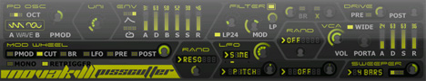 PISSCUTTER - free Phase distortion synth plugin