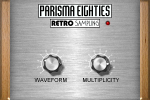 Parisma Eighties - free 2 buttons synth... plugin