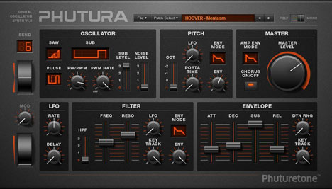 Phutura - free Alpha Juno emulation plugin