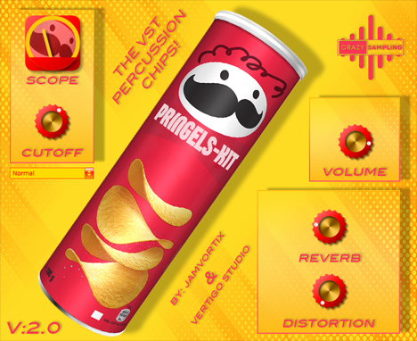 Pringels Kit - free Can of chips rompler plugin