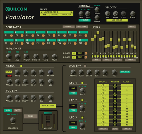 Padulator - free Pad synthesizer plugin