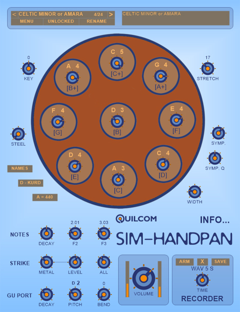 SIM-HANDPAN - free Hang plugin
