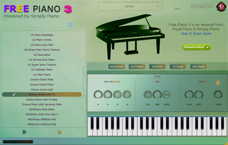 Free Piano 3 - free Piano / strings plugin