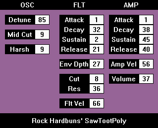 SawToot - free Multi-sawtooth synth plugin