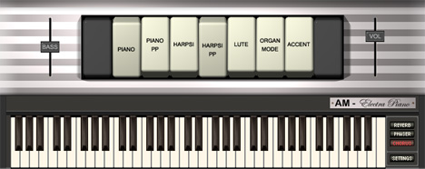 RMI-EP - free Electra Piano emulation plugin