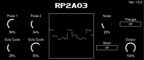 RP2A03 - free NES RP2A03 Emulation plugin
