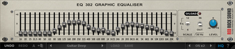 EQ302 - free 32 band graphic EQ plugin