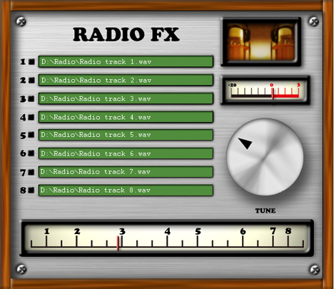 Radio Fx - free Radio tuner simulator plugin