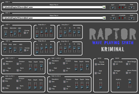 Raptor - free Sampler synth plugin