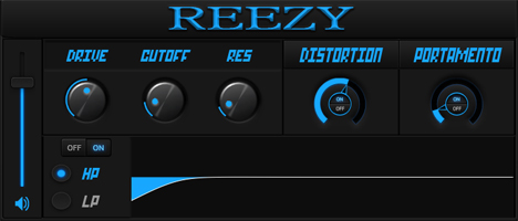 Reezy - free Reese bass rompler plugin