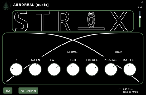 STR-X - free Guitar preamp plugin