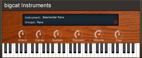 Salamander Piano - free Yamaha C5 Grand Piano plugin