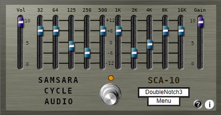 SCA-10 - free 10 band graphic EQ plugin