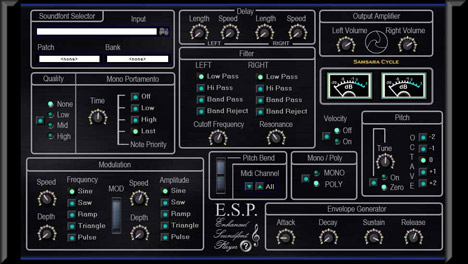 ESP1 - free Enhanced Soundfont Player plugin