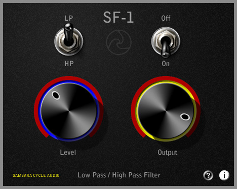 SF-1 - free LP / HP filter plugin