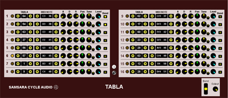 Tabla - free Indian tabla set plugin