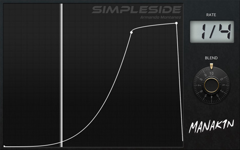 SimpleSide - free Volume curve LFO plugin