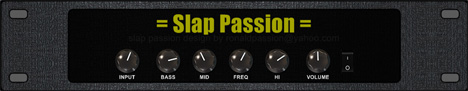 Slap Passion - free Tube bass preamp plugin