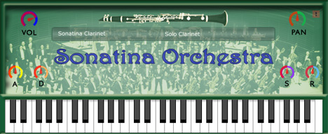 Sonatina Clarinet - free Clarinet plugin