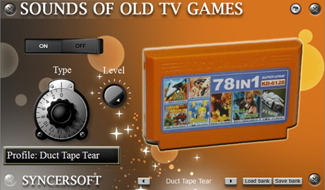 Sounds of old TV games - free Old tv games sound FX plugin
