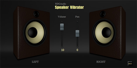 Speaker Vibrator - free 3D visualizer plugin