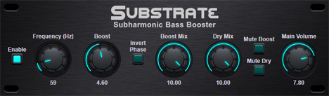 Substrate - free Bass enhancer plugin