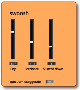 Swoosh - free Pitch shift plugin