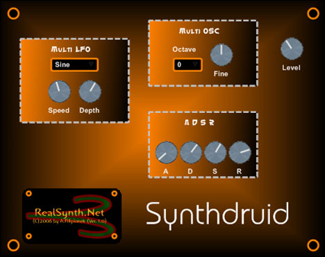 Synthdruid - free Unclassified synth plugin