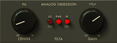 TILTA - free Tilt EQ plugin