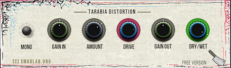 Tarabia MK1 - free Hard / soft distortion plugin