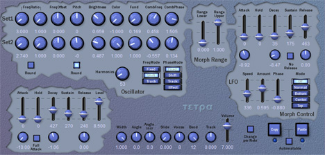 Tetra - free Morphing synth plugin