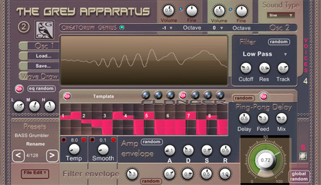 The Grey Apparatus 2 - free Atmospheric synth plugin