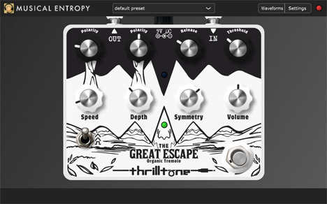 The Great Escape - free Dynamic tremolo plugin