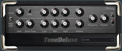 ToneDeluxe V2 - free Analog tube amplifier plugin