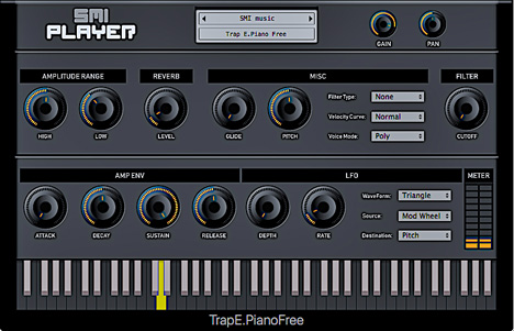 Trap E. Piano - free Electronic piano patch plugin