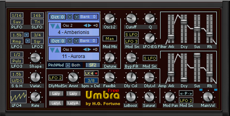 Umbra Free - free Ambient synth plugin