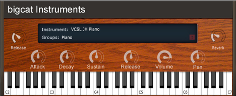 JH Piano - free Piano plugin
