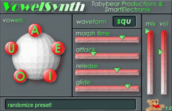 VowelSynth - free Vowel formant synth plugin