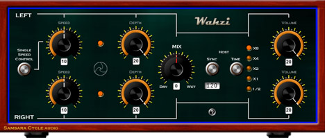 Wahzi - free Auto wah plugin
