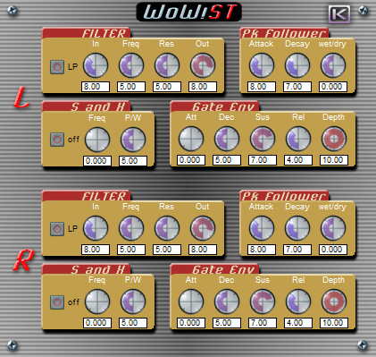 WOW! - free State variable filter  plugin