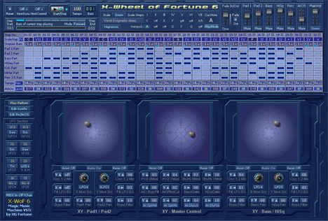 X-Wheel of Fortune 6 - free Multi-part music system plugin