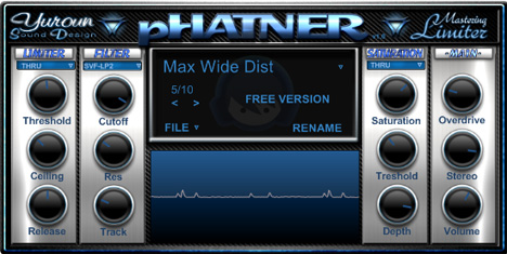 YSD-pHATNER - free Fattener / destroyer plugin