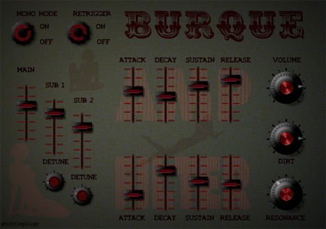 Burque  - free Hybrid bass synth plugin