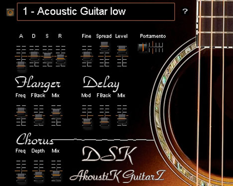 AkoustiK GuitarZ - free Acoustic guitar plugin