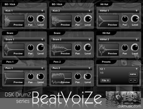 DrumZ BeatVoiZe - free Beatbox kit plugin