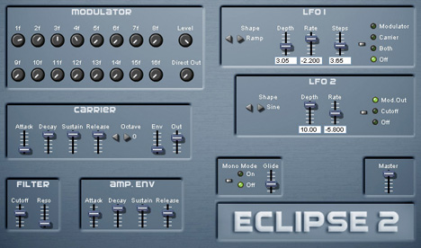 Eclipse - free FM synth plugin