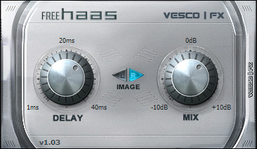 freeHaas - free Stereo image processor plugin