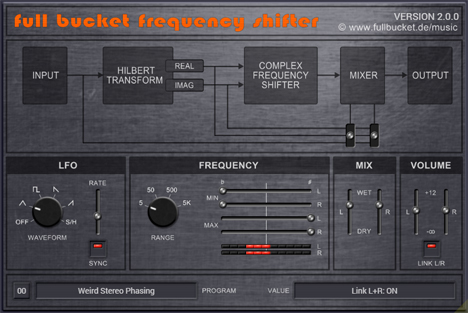 Frequency Shifter - free Frequency shifting plugin