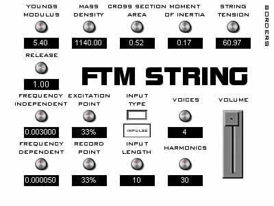 FTM String - free String instruments plugin